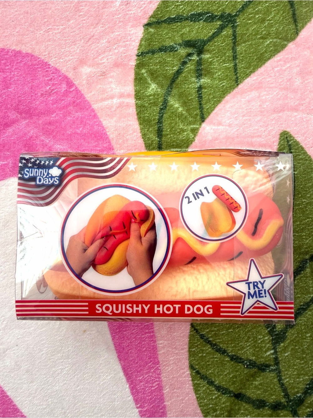 Sunny Days Squishy Hot Dog